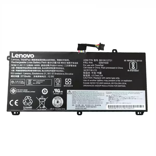 Bateria para portátil Lenovo ThinkPad P50S