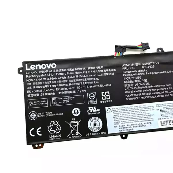 Bateria para portátil Lenovo ThinkPad P50S - Image 3