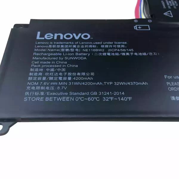 Bateria para portátil LENOVO IdeaPad 110s-11IBR - Image 3