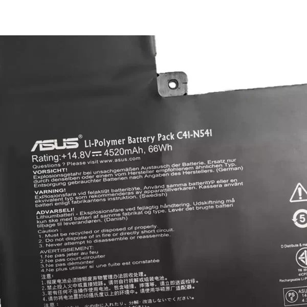 Bateria para portátil ASUS Q501L Q501LA Q501LA N54PNC3 - Image 3