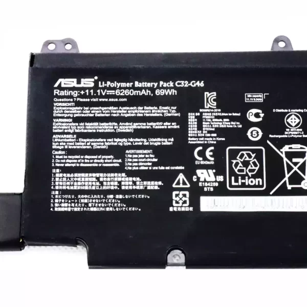 Bateria para portátil ASUS PRO G46,G46V,G46VW - Image 3