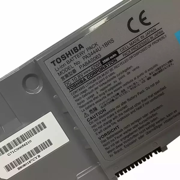 Bateria para portátil Toshiba Portege R200,R200-110,R200-S234 - Image 3