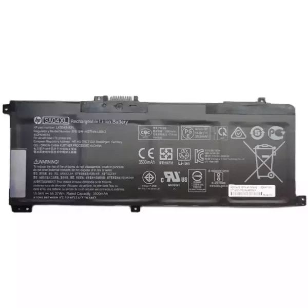 Bateria para portátil HP SA04XL