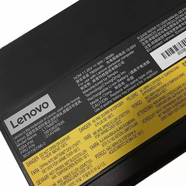 Bateria para portátil LENOVO L17M6P51 L17L6P51 - Image 3