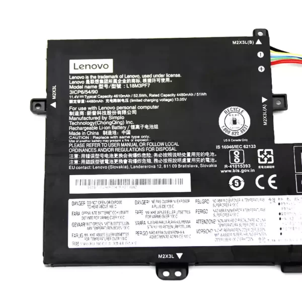 Bateria para portátil Lenovo Xiaoxin 14 15 2019 - Image 3