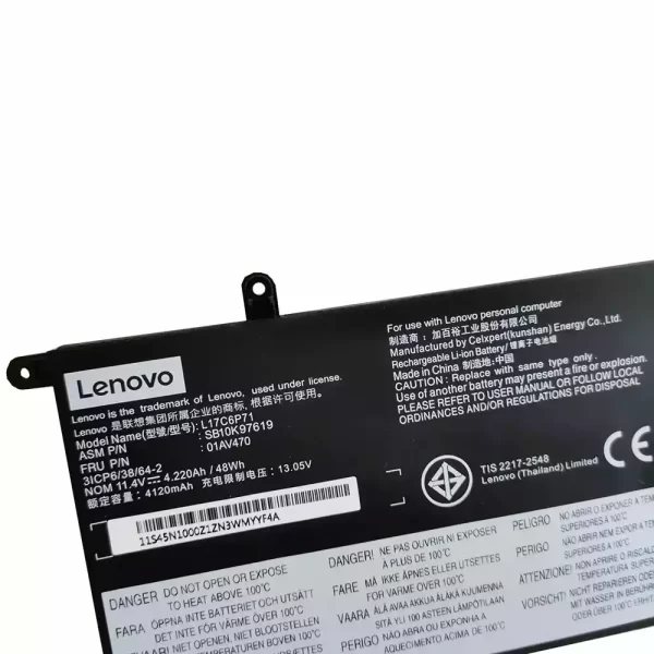 Bateria para portátil LENOVO L17C6P71,L17M6P71 - Image 3