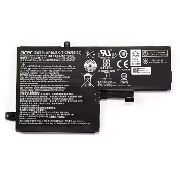 Bateria para portátil ACER AP16J5K,AP16J8K