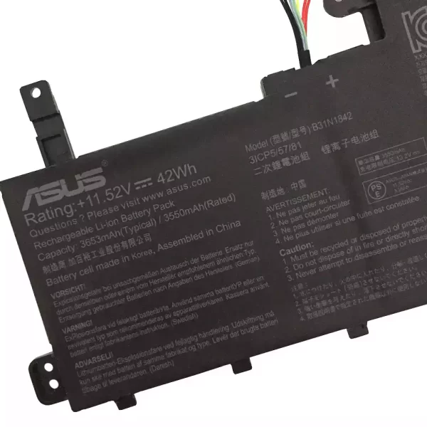 Bateria para portátil ASUS K531FA,K531FL,S531FA,S531FL,V531FL,V531FA,X531FA - Image 3