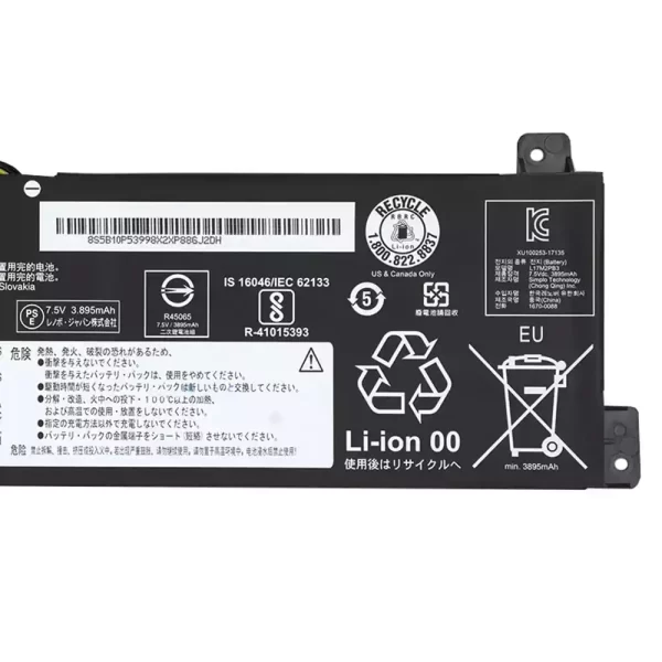 Bateria para portátil LENOVO L17M2PB3 L17M2PB4 - Image 4