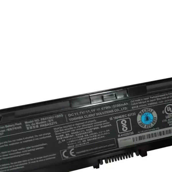 Bateria para portátil TOSHIBA PA5120U-1BRS PABAS275 - Image 3