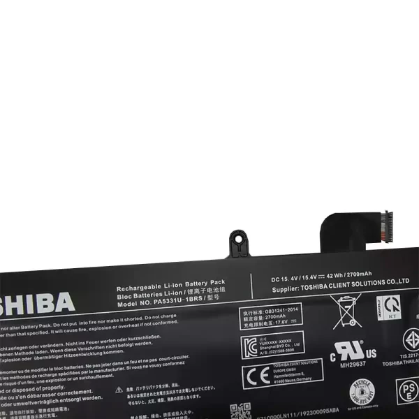 Bateria para portátil TOSHIBA Portege A30-E-174 - Image 3