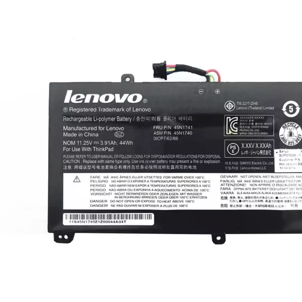 Bateria para portátil LENOVO 45N1740 45N1741 - Image 3