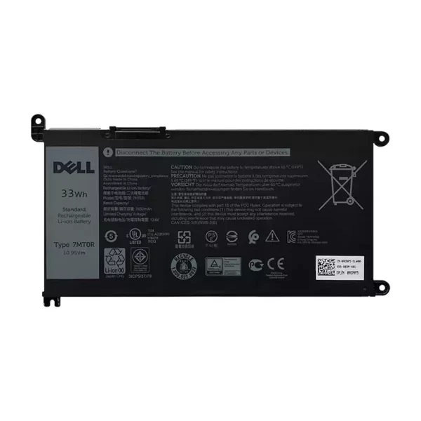 Bateria para portátil DELL 7MT0R 7MTOR