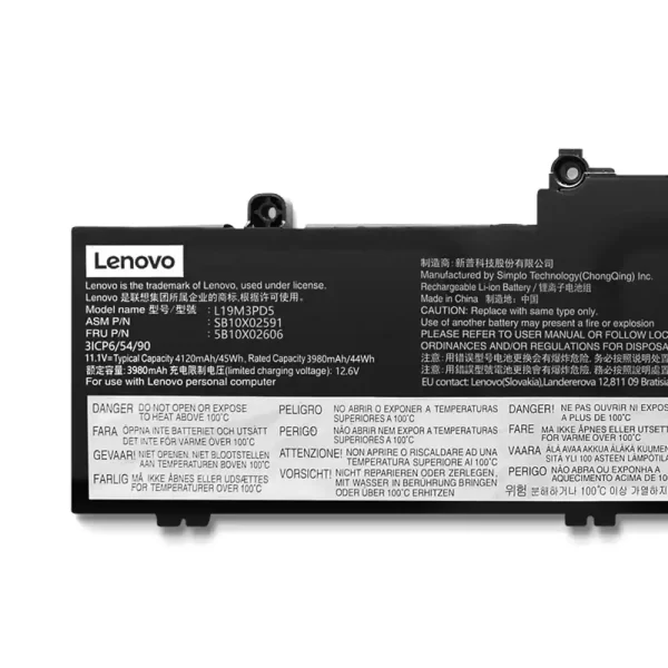 Bateria para portátil LENOVO Thinkpad E15 Gen 2 - Image 3