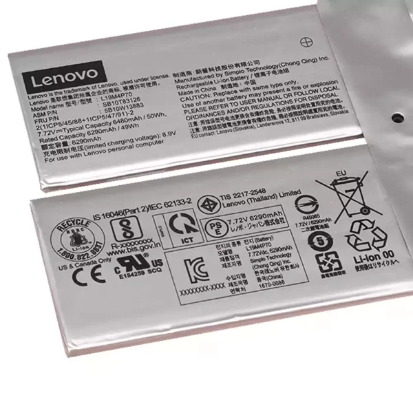 Bateria para portátil LENOVO L19M4P70,SB10T83126,5B10W13883 - Image 2