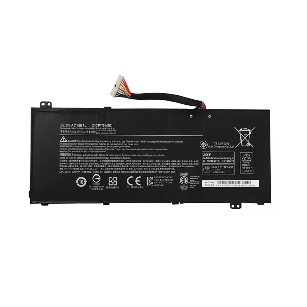 Bateria para portátil Acer AC15B7L