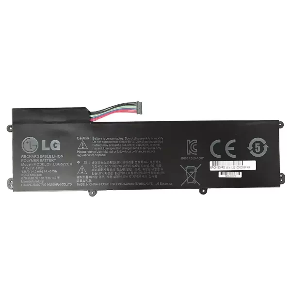 Bateria para portátil LG XNOTE Z360,Z360 FULL HD UltraBook,Z360-GH30K,Z360-GH50K,Z360-GH60K,Z360-GH6SK,Z360-GH70K