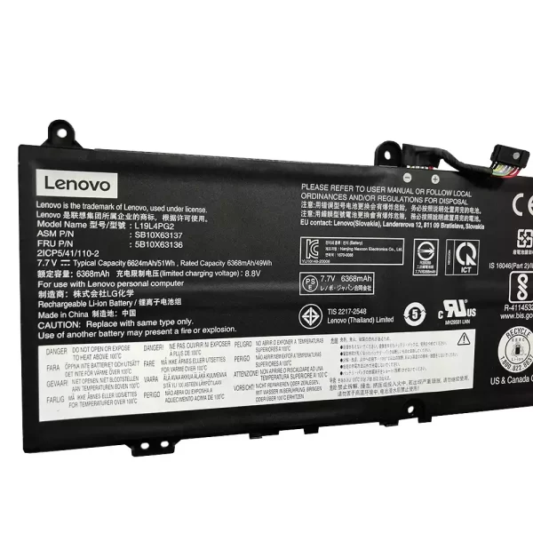 Bateria para portátil LENOVO L19L4PG2 L19M4PG2 - Image 3