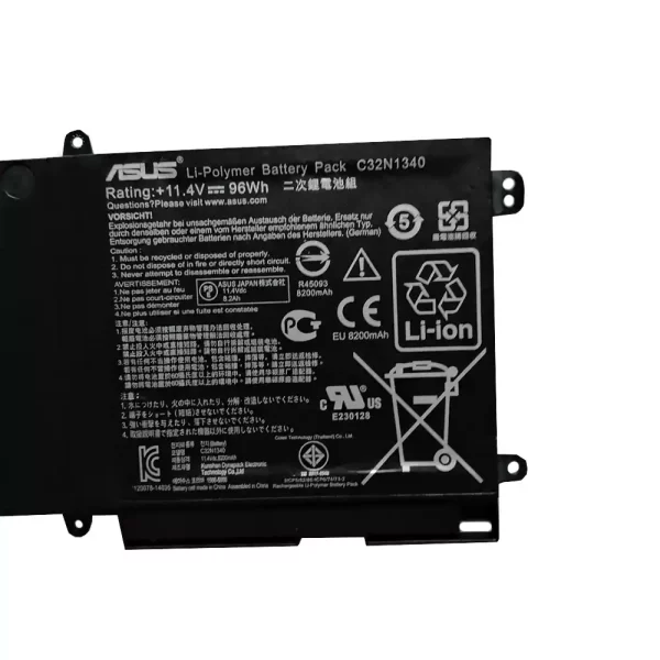 Bateria para portátil ASUS Zenbook NX500 ZenBook NX500J ZenBook NX500JK - Image 3