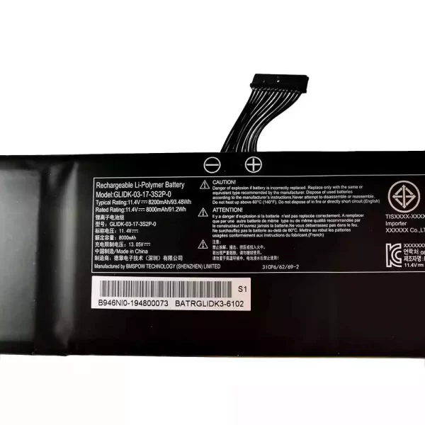 Bateria para portátil GETAC GLIDK-03-17-3S2P-0 - Image 2