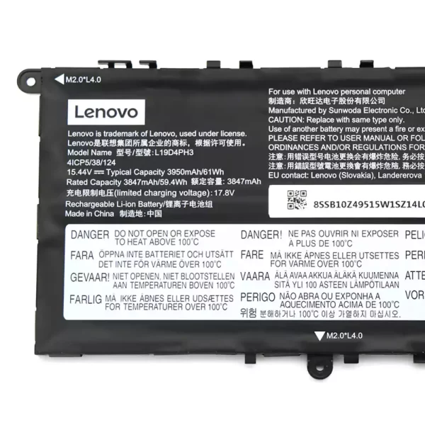 Bateria para portátil LENOVO Yoga 14sIHU 14sITL 14s 2021,Slim 7 Pro 14ITL5 - Image 3