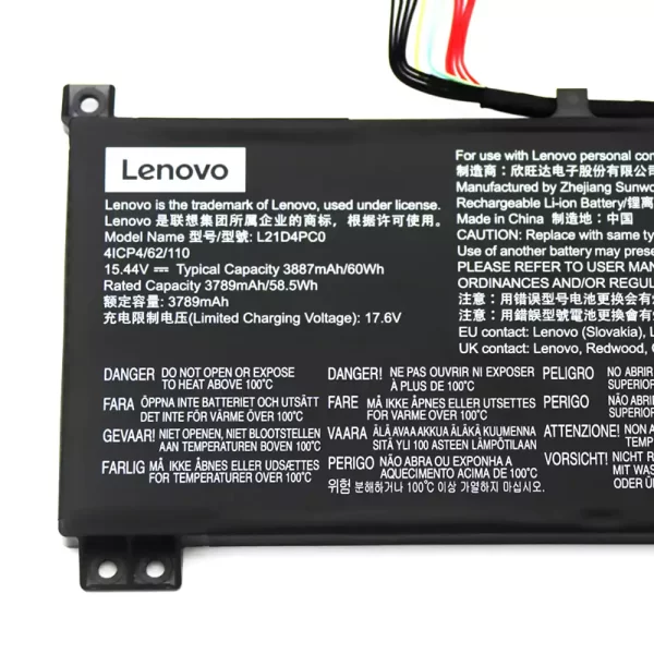 Bateria para portátil LENOVO L21D4PC0 - Image 3