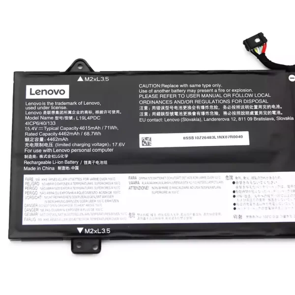 Bateria para portátil LENOVO Yoga 7-14ITL5 Yoga 7-15ITL5,C750-14ITL,Yoga 14cACN 2021 - Image 3