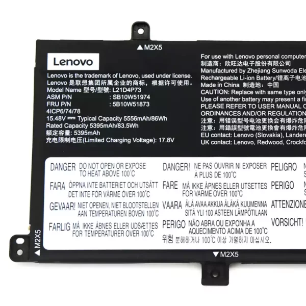 Bateria para portátil LENOVO L21D4P73 - Image 3