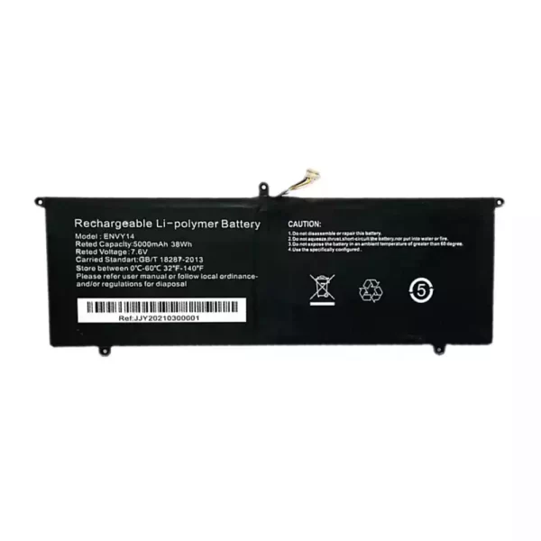 Bateria para portátil HAIER ENVY14 18287-2013