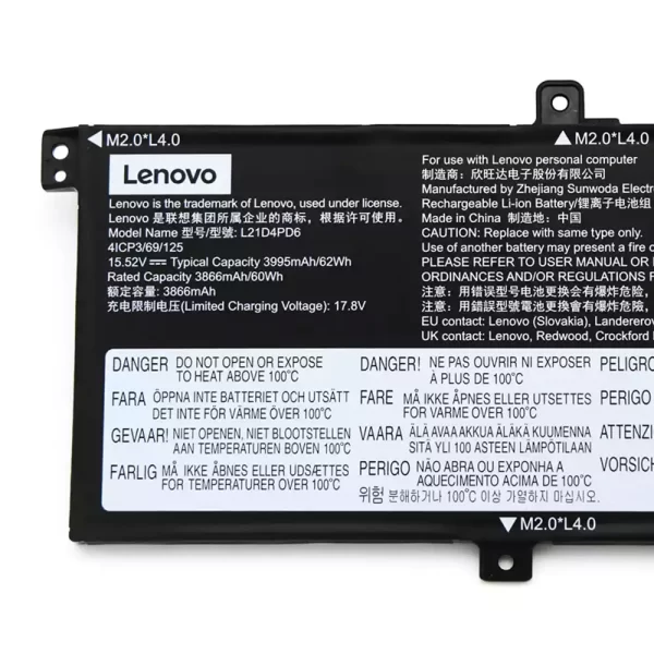 Bateria para portátil LENOVO Thinkbook 14 G4+ IAP - Image 3