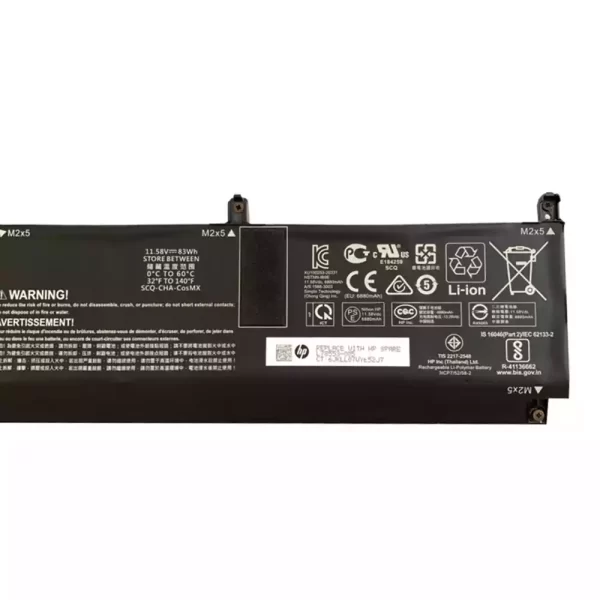 Bateria para portátil HP ZBook Studio G7,HSTNN-IB9E L77973-1C1 L78553-005 - Image 3