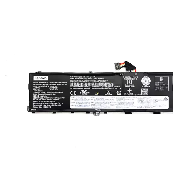 Bateria para portátil LENOVO ThinkPad P1 G4 SB11B79215 SB11B79216 5B11B79217 5B11B79218 - Image 3