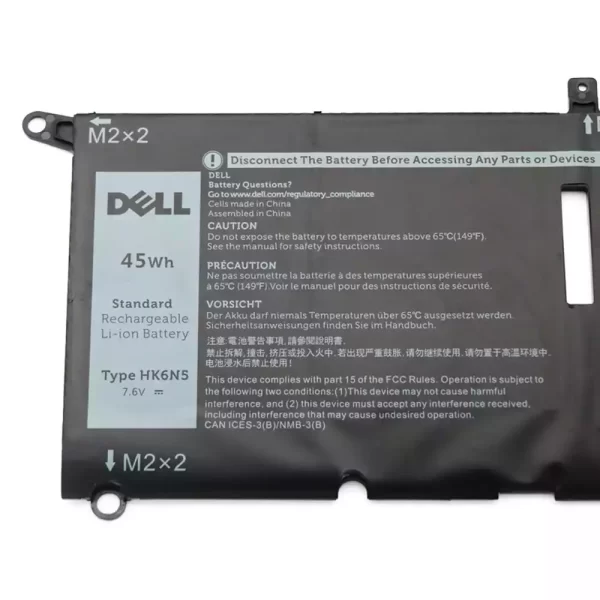 Bateria para portátil DELL Inspiron 13 5000 5390 5391 7390 7391 7490 XPS 9370 9380 Latitude 3301 Latitude 3311 - Image 3