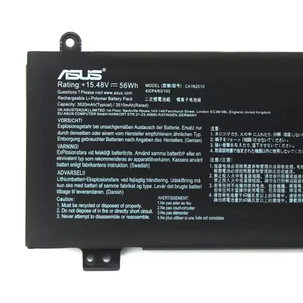 Bateria para portátil ASUS C41N2010 - Image 3