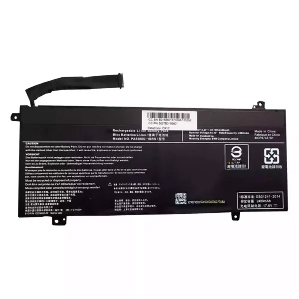 Bateria para portátil TOSHIBA PA5368U-1BRS