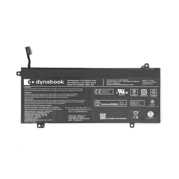 Bateria para portátil TOSHIBA Dynabook PA5366U-1BRS