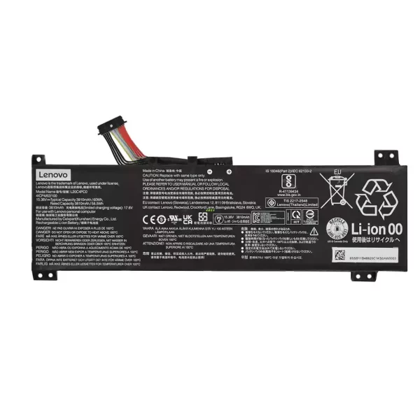 Bateria para portátil LENOVO L20M4PC0 L20C4PC0 L20D4PC0 L20L4PC0