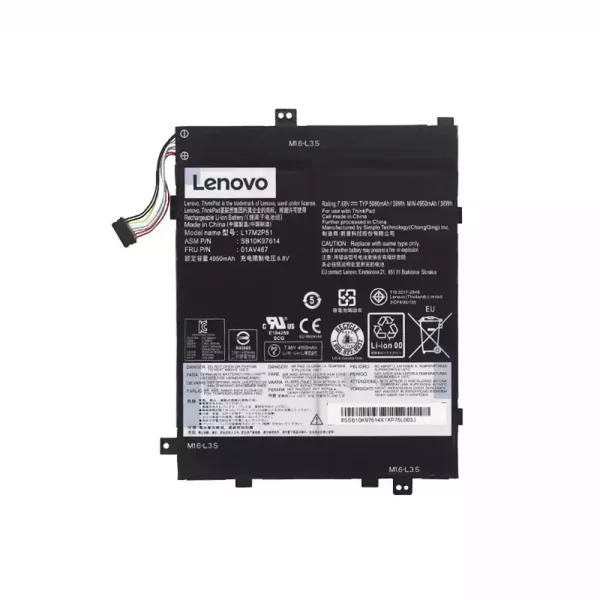 Bateria para portátil LENOVO L17M2P51 SB10K97614 01AV467