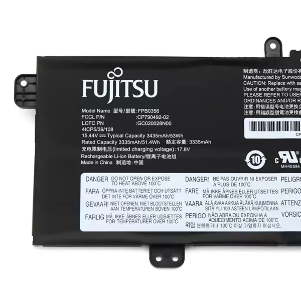 Bateria para portátil Fujitsu FPB0356 GC020028N00 CP790492-02 - Image 3