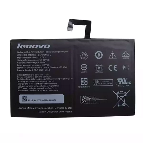 Bateria do tablet LENOVO Tab 2 A10-70,A10-70F,A10-70L