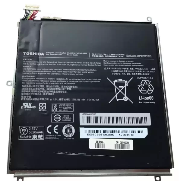 Bateria do tablet TOSHIBA WT10-A