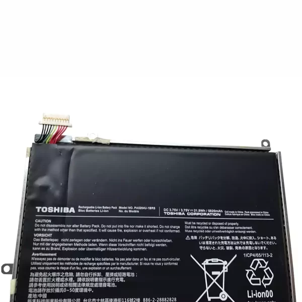 Bateria do tablet TOSHIBA WT10-A - Image 2