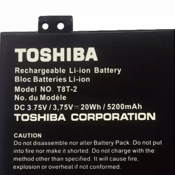 Bateria do tablet TOSHIBA T8T-2 - Image 3