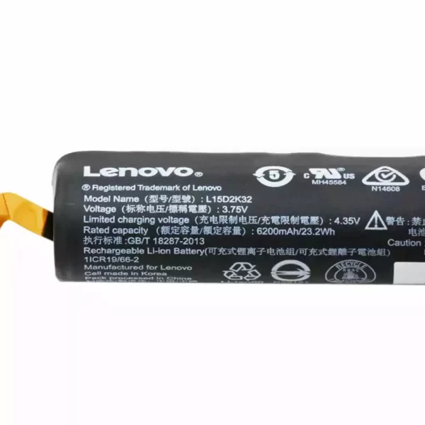 Bateria do tablet LENOVO L15C2K32,L15D2K32 - Image 3