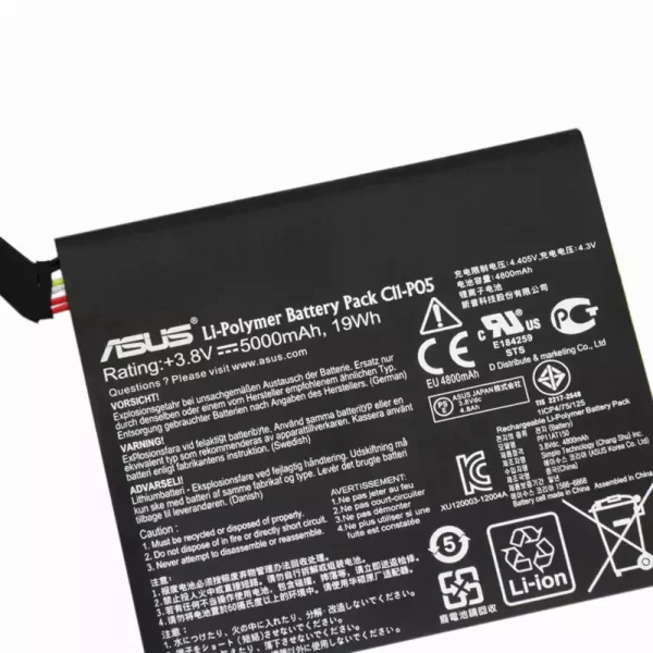 Bateria do tablet ASUS C11-P05 - Image 3