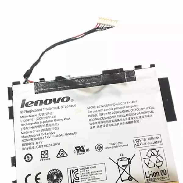 Bateria do tablet LENOVO L13S2P21 - Image 3