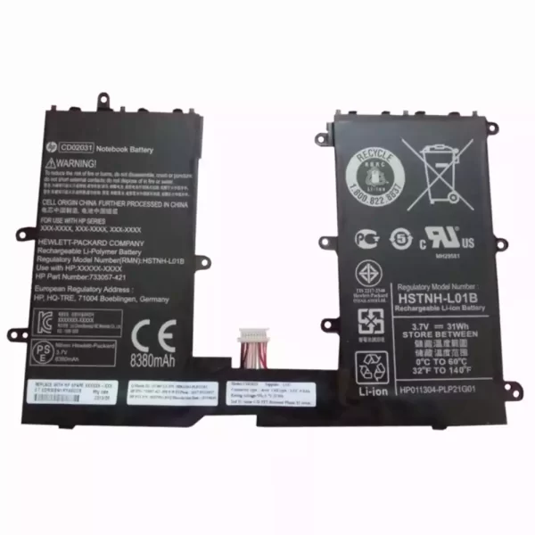 Bateria do tablet HP HSTNH-L01B,HSTNN-Q12C