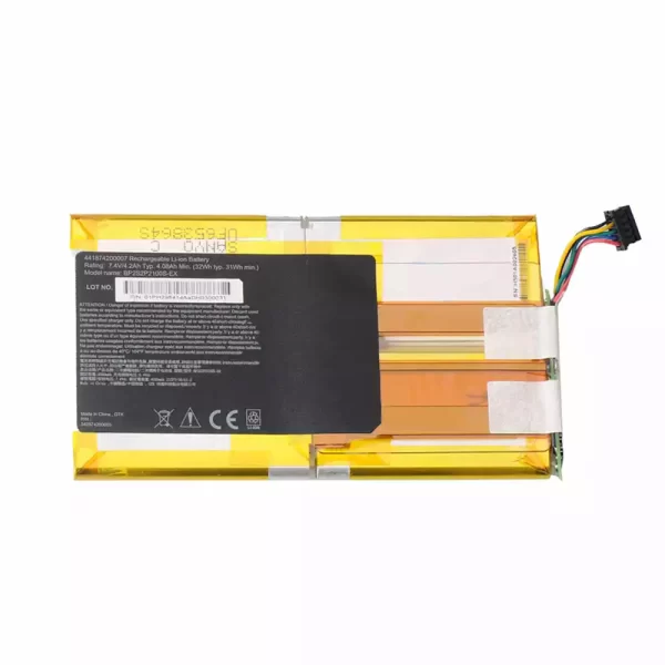 Bateria do tablet Getac BP2S2P2100S-EX,EX80 441874200007