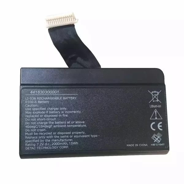 Bateria do tablet Getac 441830300001,Getac E100,E100-A