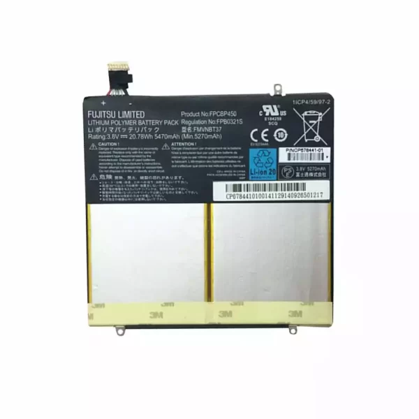 Bateria do tablet FUJITSU FPCBP450,FPB0321S,FMVNBT37